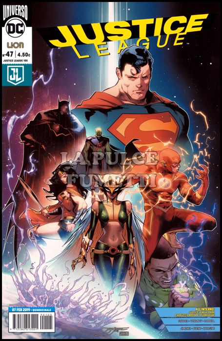 JUSTICE LEAGUE #   105 - JUSTICE LEAGUE 47